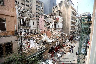 बेरुत के विस्फोटों के बाद लेबनान को मिली और विदेशी मदद