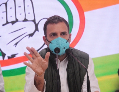 कांग्रेस की बनाई भारत की छवि को नष्ट कर रहे प्रधानमंत्री : राहुल (लीड-1)