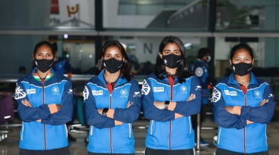 भारतीय महिला हॉकी टीम अर्जेटीना के लिए रवाना