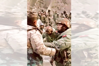 चीन की ओर से जारी गलवान के वीडियो में दिखी भारतीय सेना के कप्तान की बहादुरी