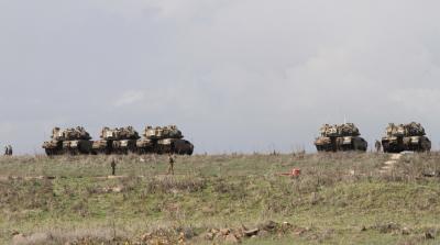 इजरायल ने सीरिया-लेबनान सीमा पर सैन्य अभ्यास शुरू किया