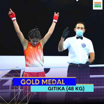 यूथ मुक्केबाजी : भारत को लगातार दूसरा स्वर्ण, गीतिका और चानू ने जीते स्वर्ण (लीड-1)