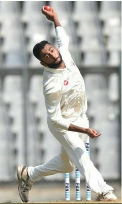 भारतीय टीम में चयन की उम्मीद नहीं थी : स्टैंडबाई गेंदबाज नागवासवाला