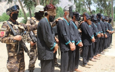 अफगानिस्तान में 10 तालिबान आतंकवादी गिरफ्तार